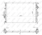 Радіатор охолодження Ford FocusIII 2.0ST 12-/Galaxy/Mondeo 1.6/2.0EcoBoost/2.0/2.2TDCi 06-15 NRF 53812 (фото 3)