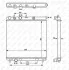 Радіатор охолодження Citroen C3/Peugeot 207/208 1.4/1.6 07- NRF 53837 (фото 2)