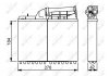 Радіатор пічки BMW 5 (E34) 88-97 NRF 58053 (фото 6)