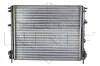 Радіатор охолодження Renault Kangoo 1.6 16V/1.9D/dTi/dCi 99- NRF 58148 (фото 4)
