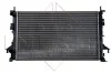 Радіатор охолодження Renault Laguna II 1.9 dCI 01- NRF 58318 (фото 4)