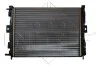Радіатор охолодження Renault Megane II 1.4-1.6 03-09 (Економ-клас) NRF 58328 (фото 4)