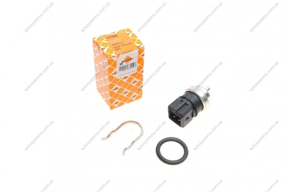 Датчик температури охолоджуючої рідини Renault Master/Opel Movano 1.5-2.5D 01- (4 конт.) (чорний) NRF 727008 (фото 1)
