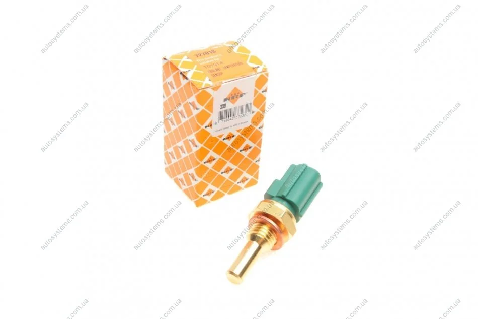 Датчик температури охолоджуючої рідини Mazda 323/626/ Toyota Corolla 92-07 (M12x1.5) (зелений) NRF 727018 (фото 1)