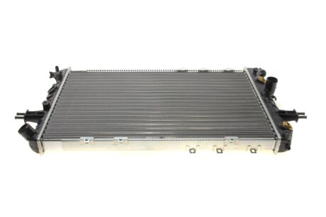 Радіатор охолодження Opel Astra G/Zafira A 1.6-2.2D 98-05 (Економ-клас)(пошкоджений штуцер) NRF DSC_58178A