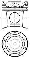 Поршень NURAL 87-104300-00