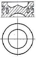 Поршень NURAL 87-139500-00