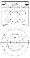 Поршень NURAL 8742200700