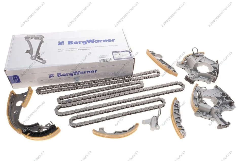 Комплект ланцюга ГРМ Audi A4/A6/A8 2.4/3.2 04-10 (ланцюг + елементи) OEM 06E198229A_KIT (фото 1)