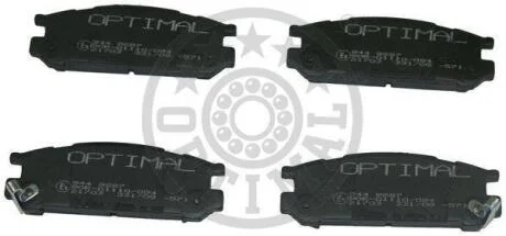 Тормозные колодки дисковые, комплект Optimal 9687 (фото 1)