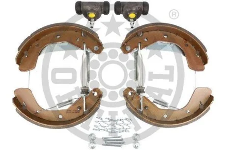 Колодки тормозные барабанные, комплект Optimal BK-5113