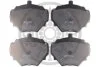 Тормозные колодки дисковые задние, комплект Optimal BP-06551 (фото 1)