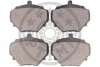 Тормозные колодки дисковые задние, комплект Optimal BP-06551 (фото 2)
