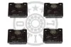 Тормозные колодки дисковые передние, комплект Optimal BP-09106 (фото 1)