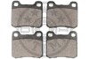 Тормозные колодки дисковые задние, комплект Optimal BP-09423 (фото 2)