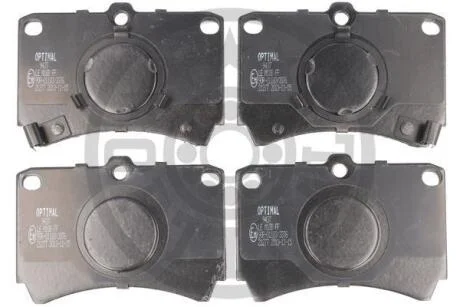 Тормозные колодки дисковые передние, комплект Optimal BP-09437