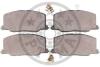 Тормозные колодки дисковые, комплект Optimal BP-09549 (фото 2)