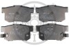 Тормозные колодки дисковые передние, комплект Optimal BP-09654 (фото 1)