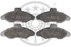 Тормозные колодки дисковые передние, комплект Optimal BP-09664 (фото 1)