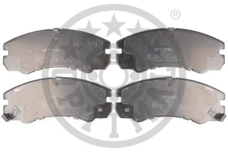 Тормозные колодки дисковые передние, комплект Optimal BP-09827