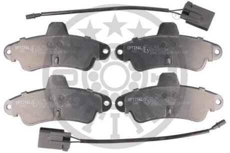 Тормозные колодки дисковые передние, комплект Optimal BP-09840