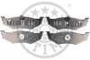 Тормозные колодки дисковые передние, комплект Optimal BP-09934 (фото 1)