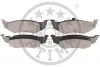 Тормозные колодки дисковые передние, комплект Optimal BP-09934 (фото 2)