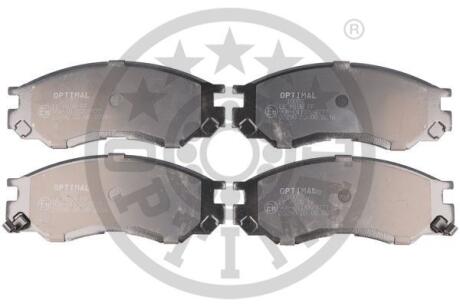 Тормозные колодки дисковые, комплект Optimal BP-10057