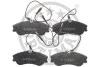 Тормозные колодки дисковые, комплект Optimal BP-10173 (фото 1)