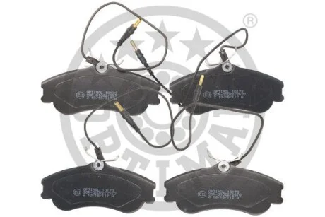 Тормозные колодки дисковые, комплект Optimal BP-10173