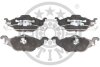 Тормозные колодки дисковые передние, комплект Optimal BP-10289 (фото 1)