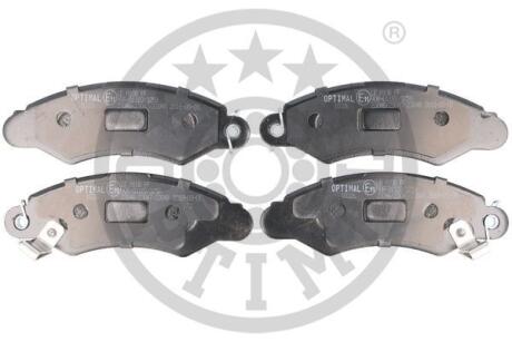 Тормозные колодки дисковые задние, комплект Optimal BP-10326