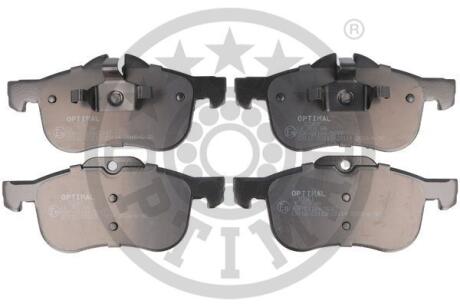 Тормозные колодки дисковые передние, комплект Optimal BP-10361