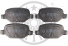 Тормозные колодки дисковые передние, комплект Optimal BP-10390 (фото 1)