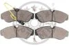 Тормозные колодки дисковые, комплект Optimal BP-10489 (фото 2)