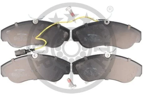 Тормозные колодки дисковые, комплект Optimal BP-10489
