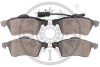 Тормозные колодки дисковые, комплект Optimal BP-12015 (фото 2)