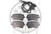 Тормозные колодки дисковые задние, комплект Optimal BP-12240 (фото 1)