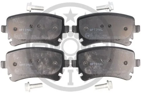 Тормозные колодки дисковые задние, комплект Optimal BP-12242