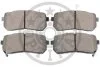 Тормозные колодки дисковые задние, комплект Optimal BP-12282 (фото 2)