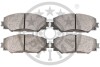 Тормозные колодки дисковые передние, комплект Optimal BP-12310 (фото 2)