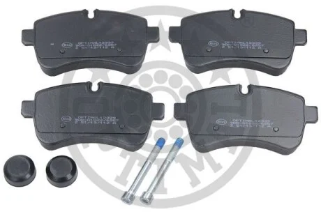 Тормозные колодки дисковые задние, комплект Optimal BP-12339