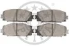 Тормозные колодки дисковые передние, комплект Optimal BP-12403 (фото 2)