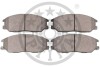 Тормозные колодки дисковые, комплект Optimal BP-12410 (фото 2)