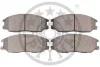 Тормозные колодки дисковые, комплект Optimal BP-12410 (фото 2)
