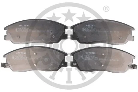 Тормозные колодки дисковые, комплект Optimal BP-12410