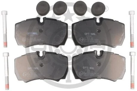Тормозные колодки дисковые передние, комплект Optimal BP-12436
