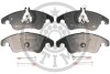 Тормозные колодки дисковые передние, комплект Optimal BP-12453 (фото 1)