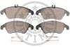 Тормозные колодки дисковые передние, комплект Optimal BP-12453 (фото 2)