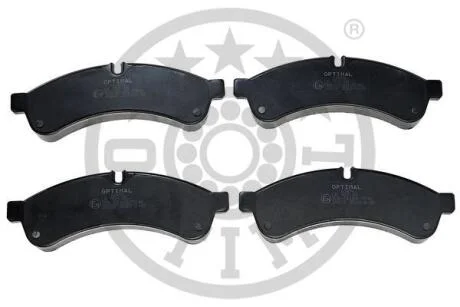 Тормозные колодки дисковые задние, комплект Optimal BP-12476